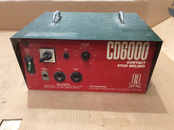 KCD Stud welding CD6000 Contact Stud Welder