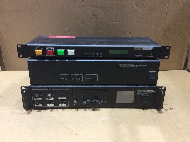 Redback A 4500A&A 4380&A 42858 Amplifiers (Lot of 3)