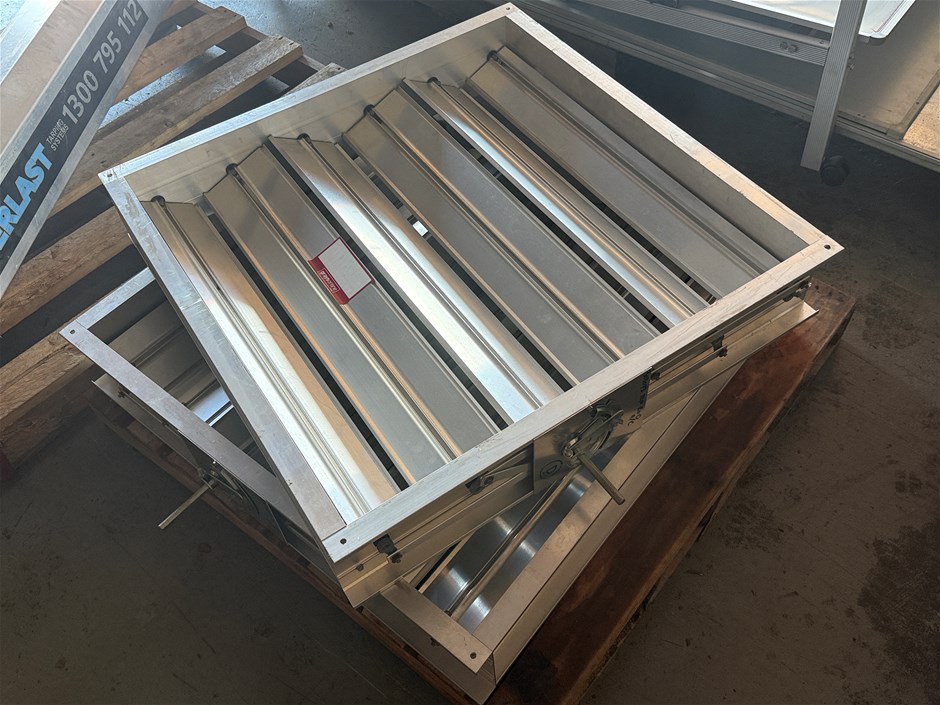 2 x Aluminium Vents