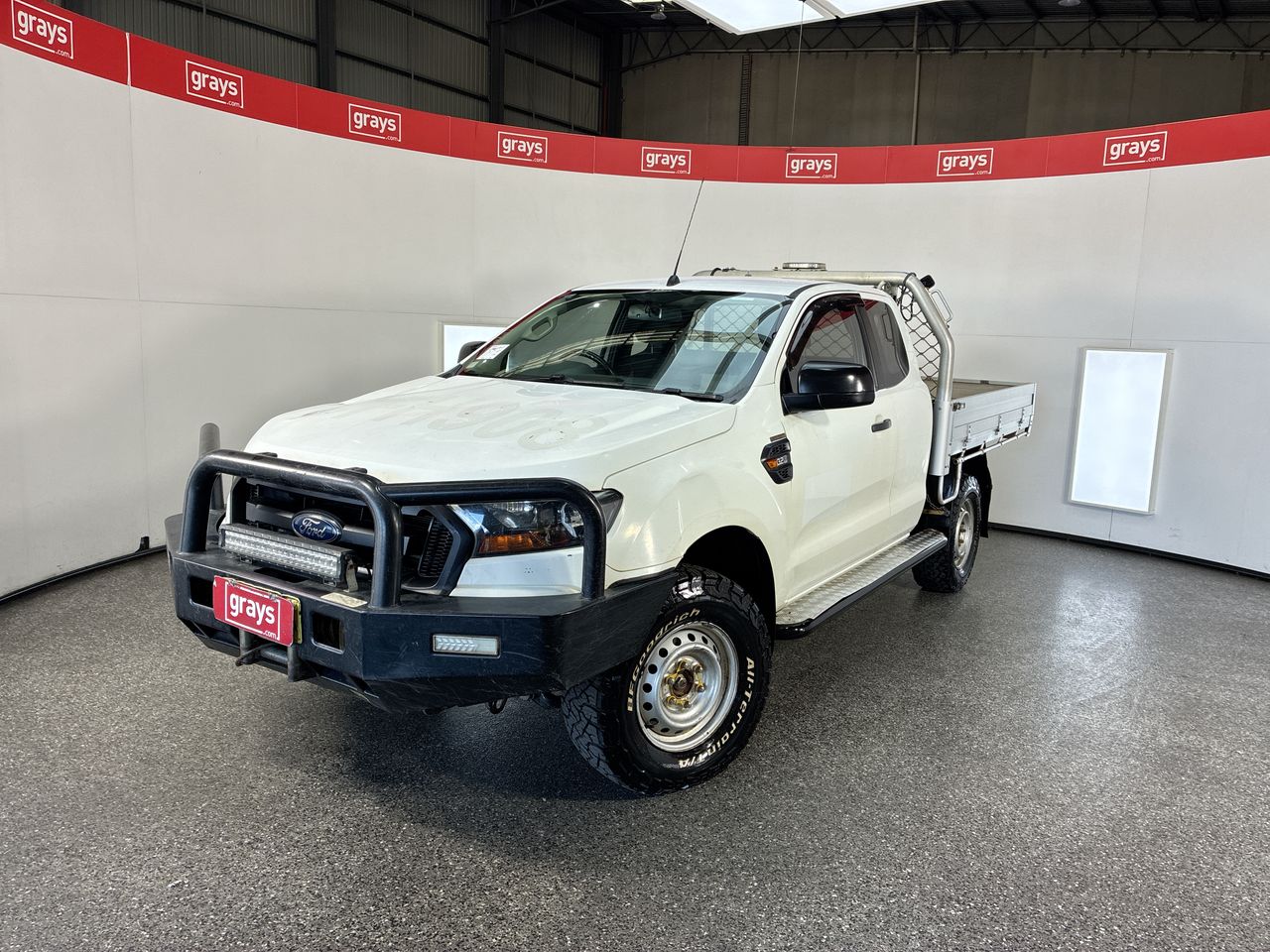 2017 Ford Ranger 4x4 XL PX II Turbo Diesel Manual Cab Chassis