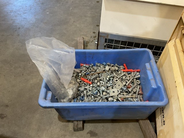 <p>Tub Of Screws, Nuts, Bolts and Washers</p>