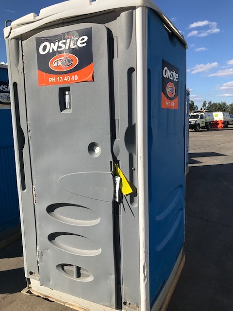 Portable Toilet - Fresh Water Flush - Emerald