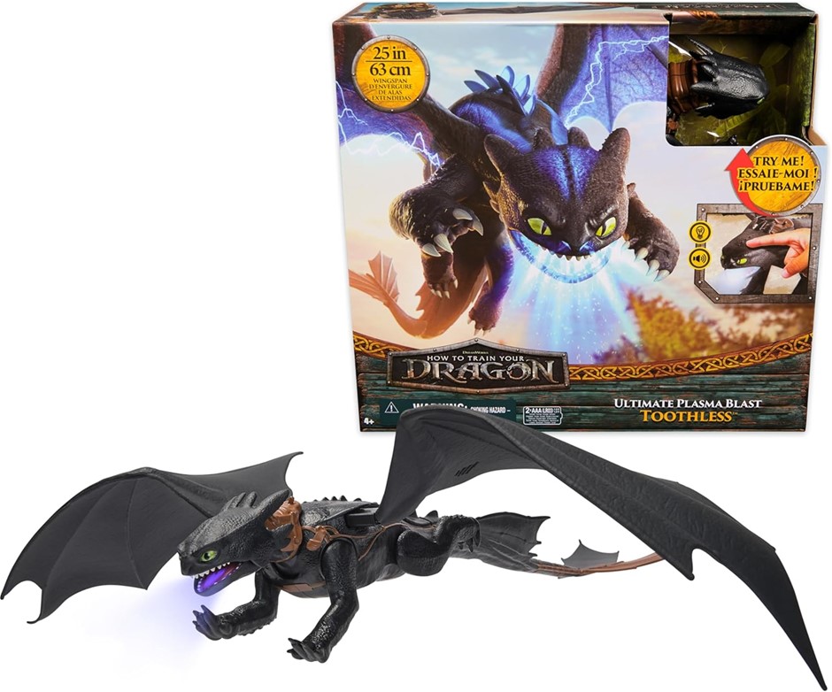 DREAMWORKS Dragons, How to Train Your Dragon, Ultimate Plasma Blast Toothle
