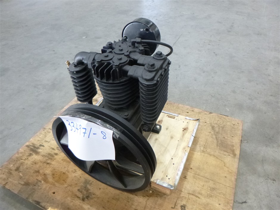 Single Cylinder Cast Iron Piston Air Compressor Pump
