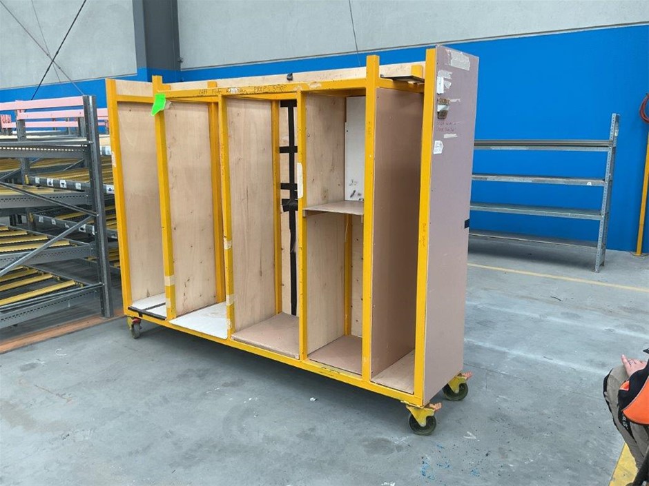 Steel Frame Trolley Storage System