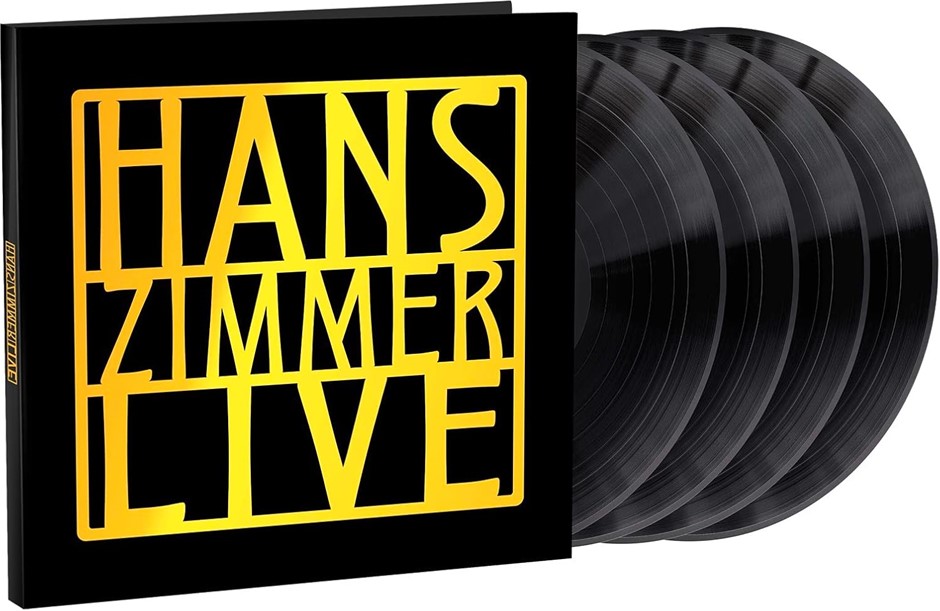 HANS ZIMMER "Live", 4-Vinyl Set. NB: Slight Creases In Packaging.