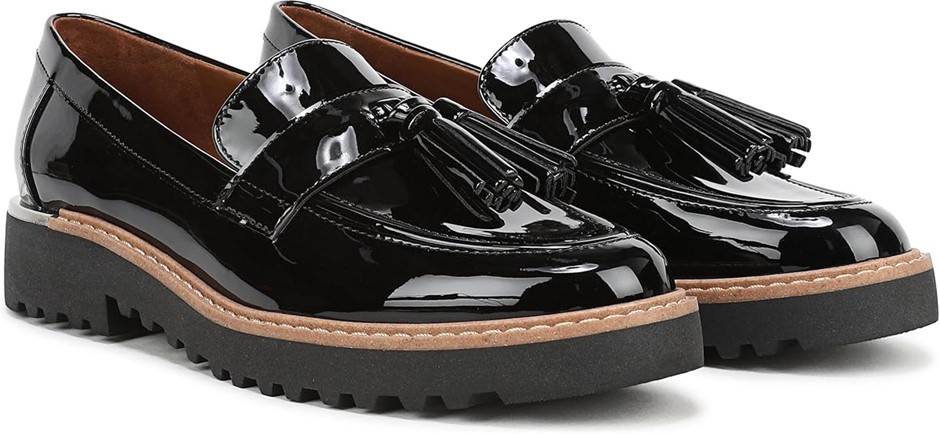 FRANCO SARTO Women's Carolynn Loafer, US8/UK5.5/EU38.5, Black, F1177S1001.