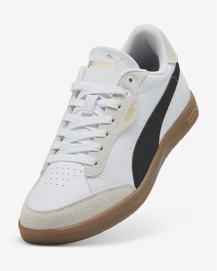 PUMA Women's Vikky Star OG Shoes, Size US8, White/Beige/Black (01), 214844.