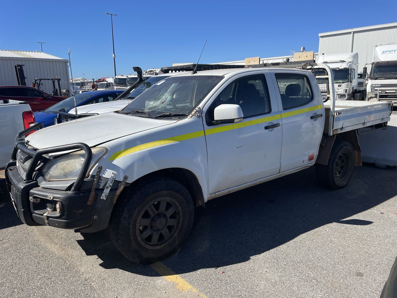 2018 Isuzu Ute D-Max 4x4 SX Turbo Diesel Automatic Cab Chassis