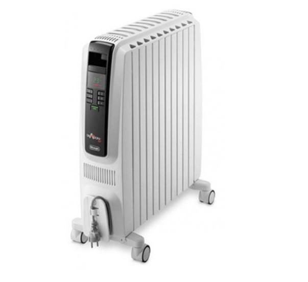 DeLONGHI Electric Oil Filled Raditor, Model TRD42400ET, White. NB: not in b