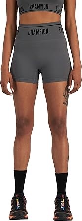 CHAMPION Women's Underwear Rochester Flex Shortie, Seal Bay, Medium, CREGN.