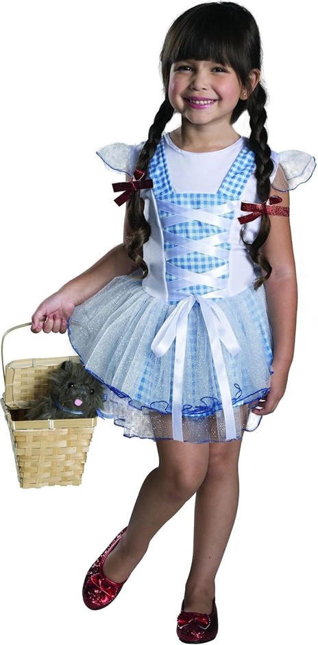 DOROTHY Tutu Costume for Kids - The Wizard of Oz, Medium (US 8-10 Yrs),