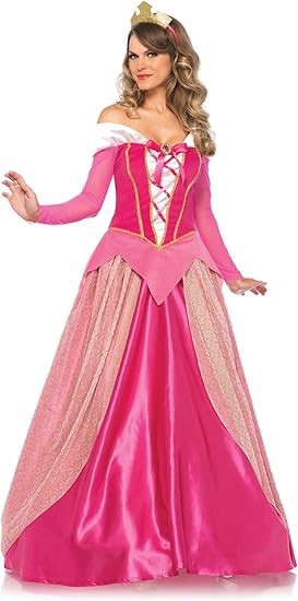 DISNEY Leg Avenue Women's Princess Aurora Costume, Small, Pink, 85612. Buy