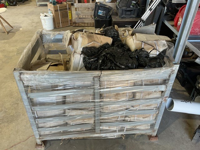 Crate Of Boxes Of Tek Screws