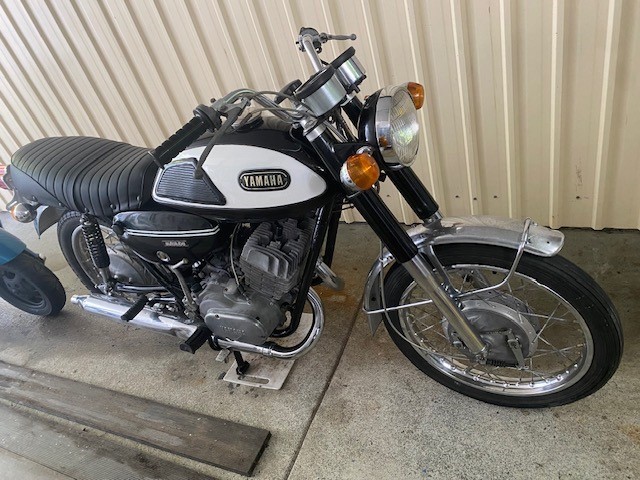 1969 Yamaha R3 Grand Prix RWD Manual Motorcycle