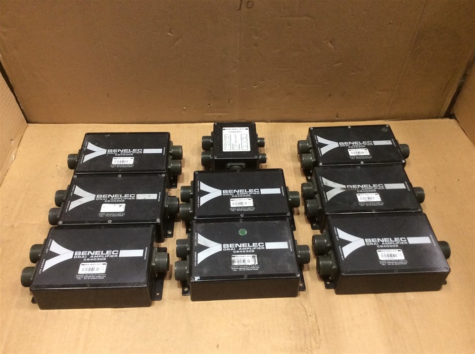 Mixed Lot Benelca DPA Amplifiers / RF Signal Amplifier Units