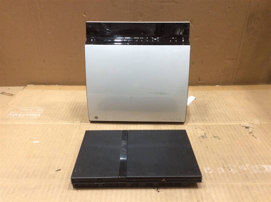 Sony SCPH-70002 PlayStation 2 Console + Sony HCD-CX5BiP Compact Disc