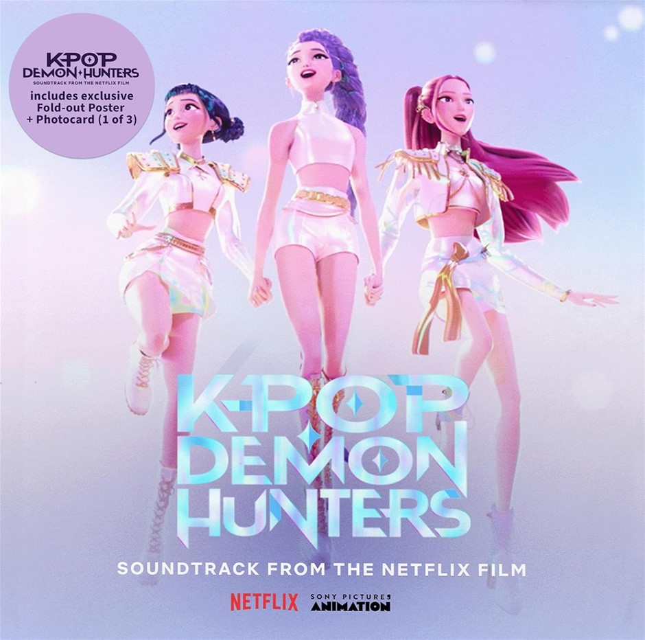 VARIOUS ARTISTS "Kpop Demon Hunters Original Soundtrack" Vinyl. NB: Minor U