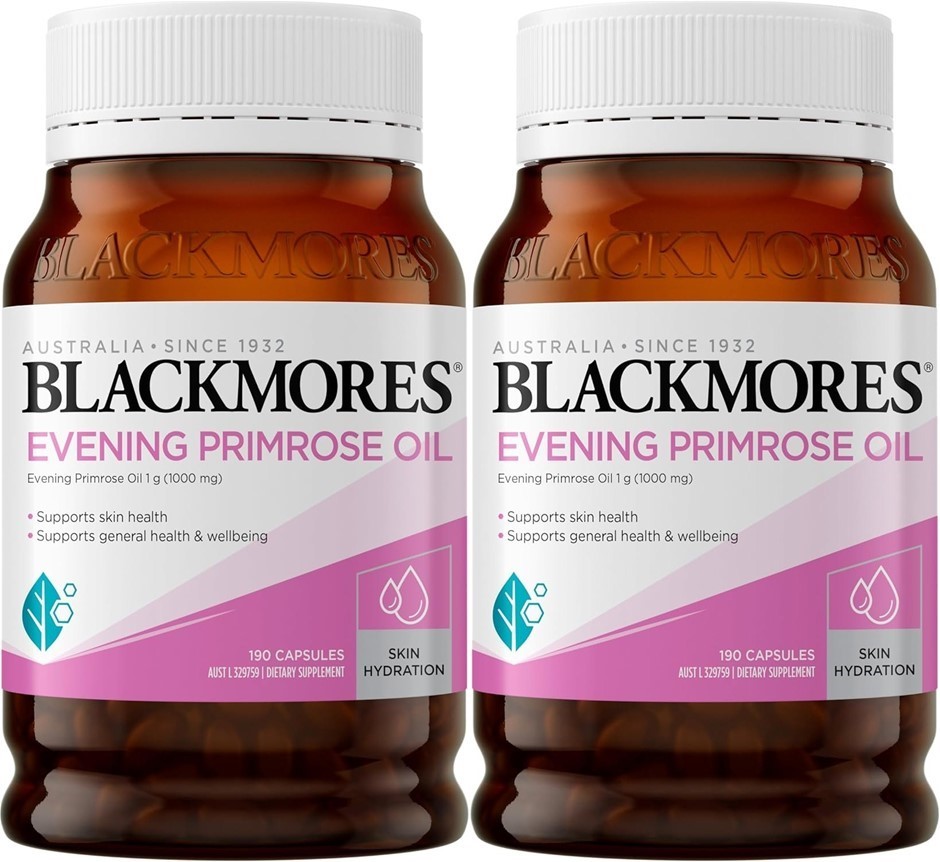 2 x BLACKMORES Evening Primrose Oil | Supports Skin Health & Hydration | An