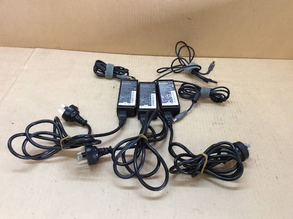 Lenovo 42T4428&92P1107 90W 20V AC Adapters (Lot of 3)