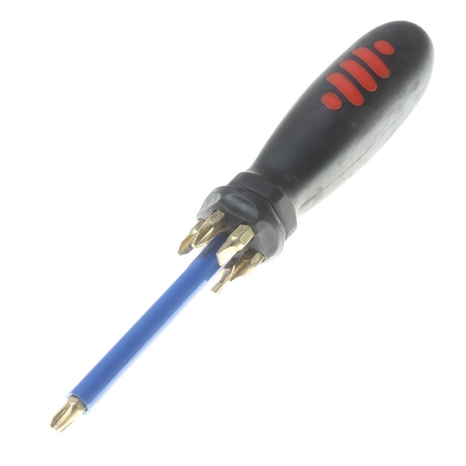 5 x VANGUARD Telescopic Pick- Up & Screwdriver Bit Set with Magnetic Tips,