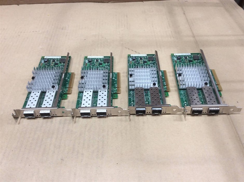 Oracle / Intel X520-SR2 Dual Port 10Gb SFP+ Network Adapter (Lot of 4)