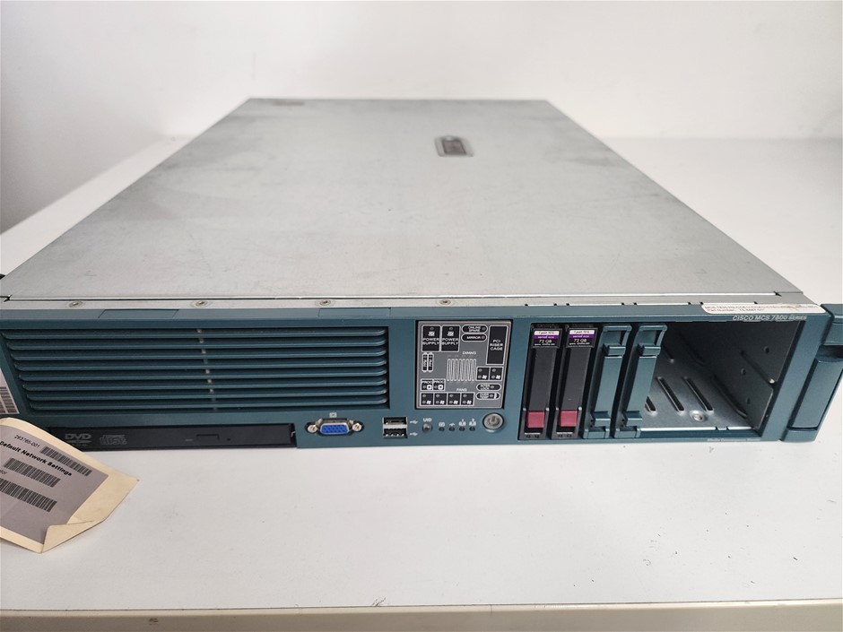 Cisco MCS-7835-H2 MCS 7800 Series Media Convergence Server