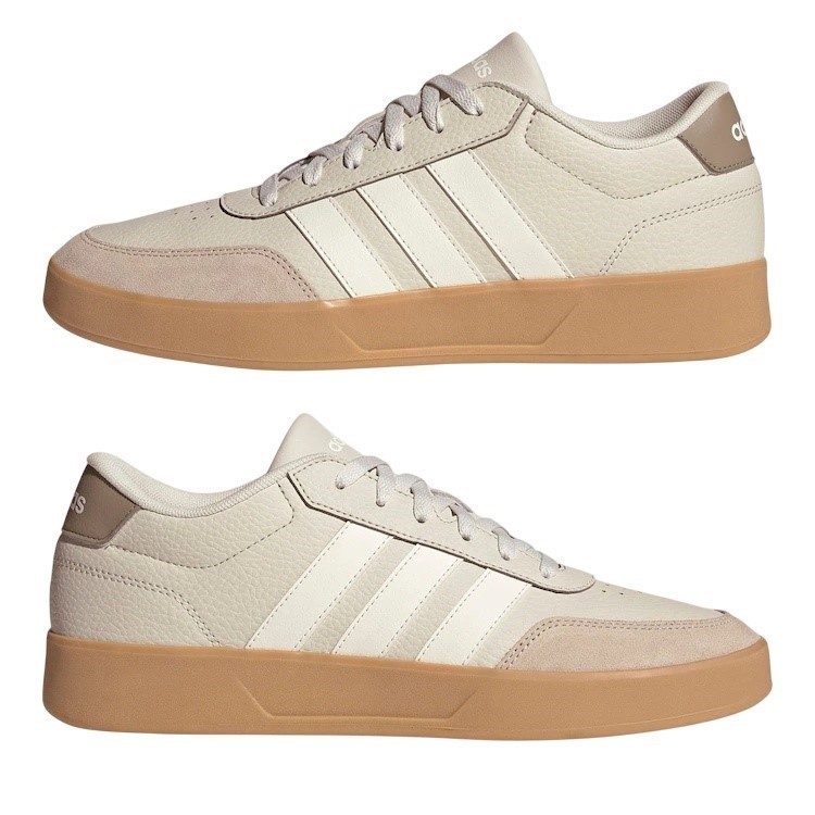 ADIDAS Men's Breaknet 3.0 Shoes, Size US8.5, Grey/Beige, JR3557. Buyers No
