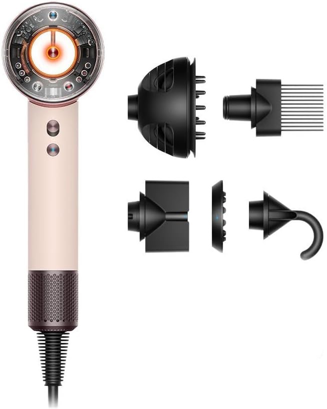 Dyson Supersonic Nural™ Intelligent hair dryer (Jasper Plum), NB: Minor use