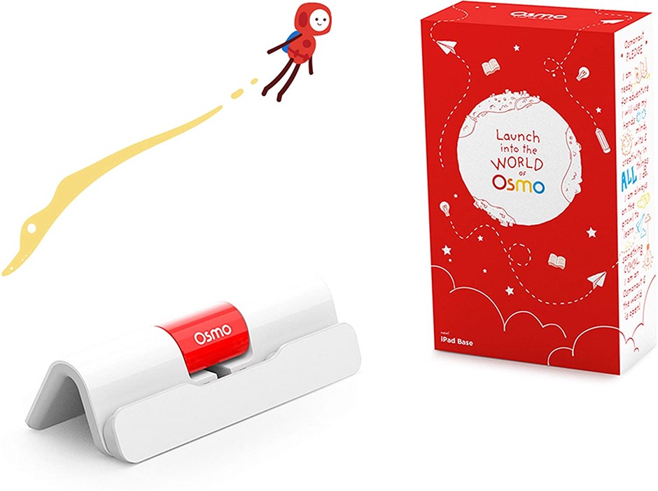 OSMO Base For iPad, White/Red.