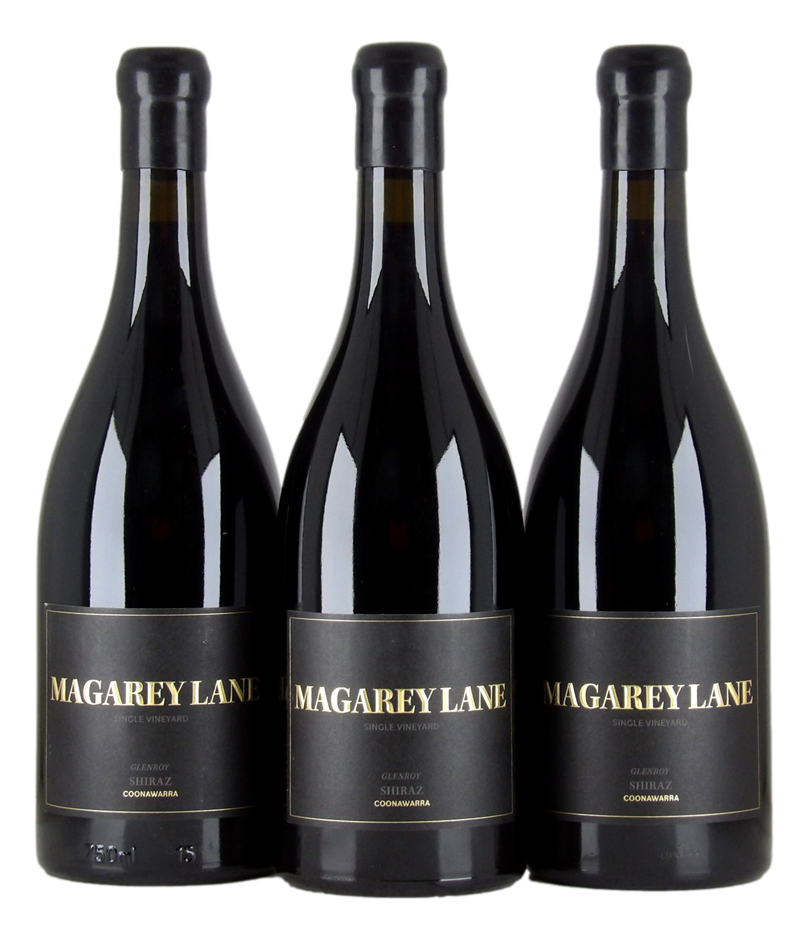 Magarey Lane Glenroy shiraz 2016 (3x 750mL), SA.