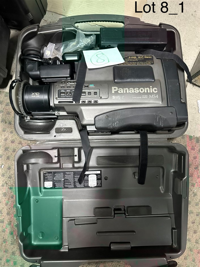 END OF LEASE SALE: Panasonic VHS Movie Camera