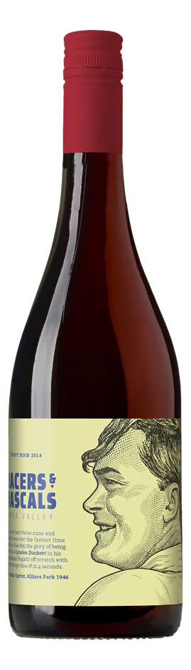 Racers & Rascals Pinot Noir 2023 (12x 750mL) Yarra Valley
