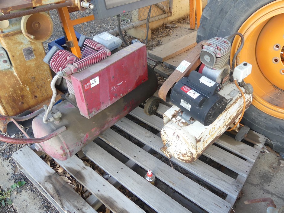 <B>Air Compressors (Assorted Qty 2)</B>