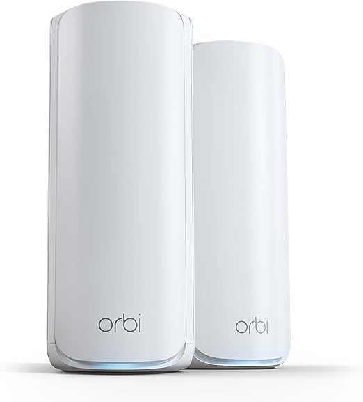 NETGEAR Orbi 770 Series Tri-Band WiFi 7 Mesh Network System (RBE772) - Rout