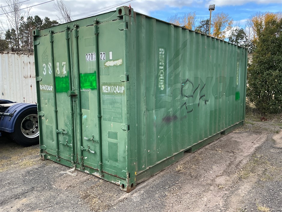 <p>Shipping Container 6m X 2.4m h/2.6m</p>