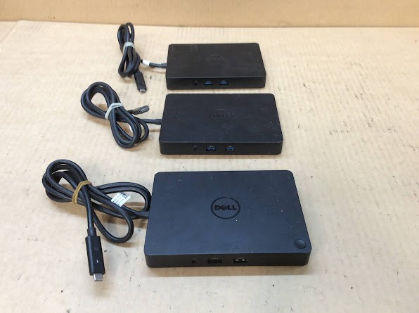 Dell WD15 K17A Docking Station (Lot of 3)