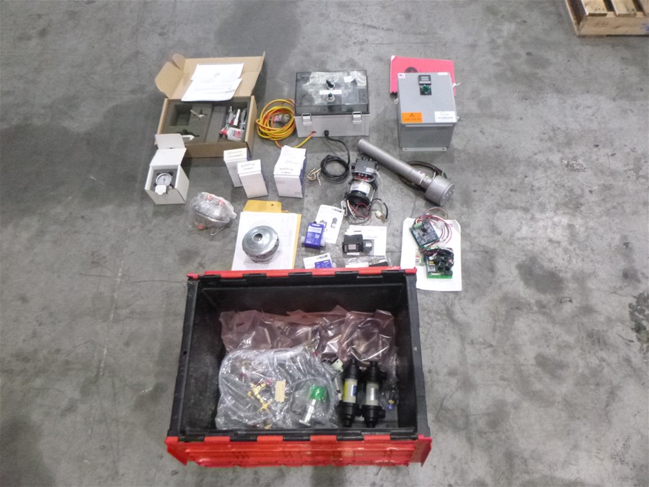 Laboratory and Bio Tech Equipment, Assorted Brands, Storage Tub Of
