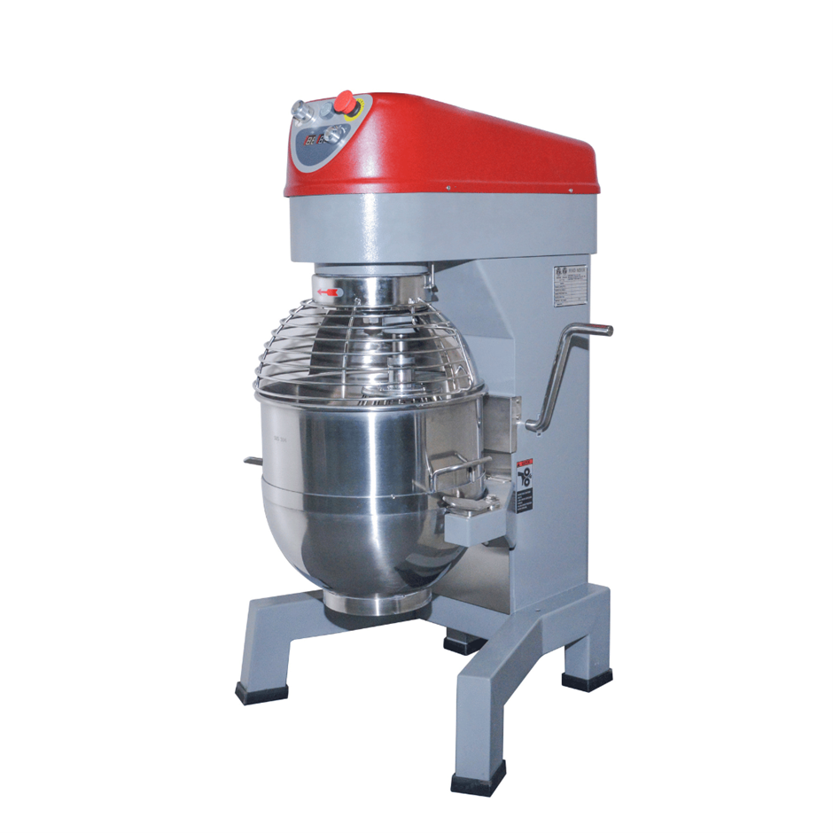 40L Belt+VFD Planetary Mixer, 675x741x1154, 52-480 rpm, 240V 1500W