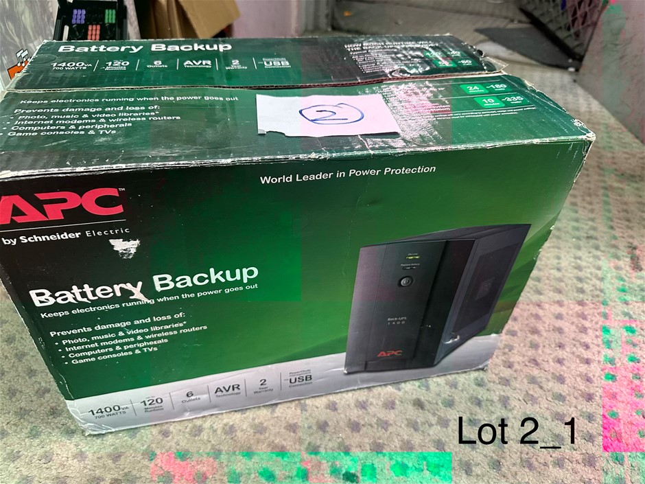 END OF LEASE SALE: APC Backup Battery