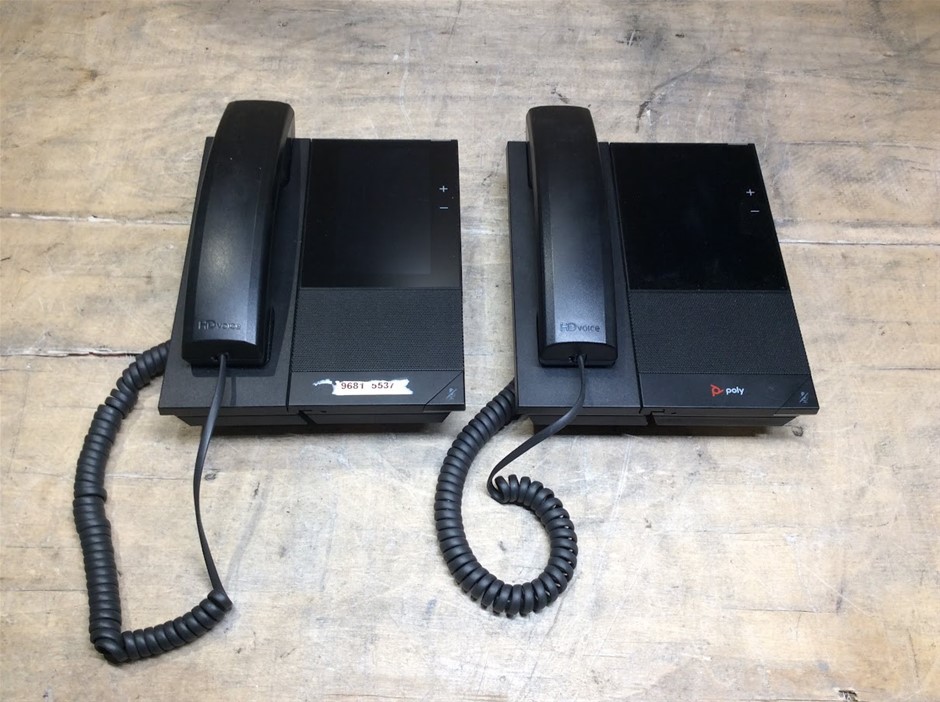 Poly CCX 500 Business Media Phone (Lot of 2)