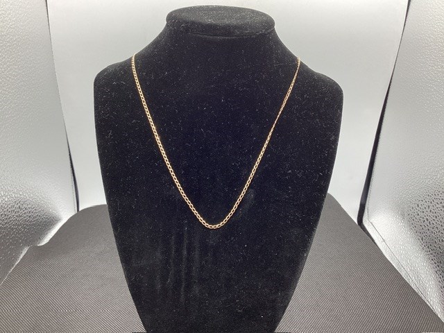 1 x Stamped 9ct Yellow Gold, Chain Necklet