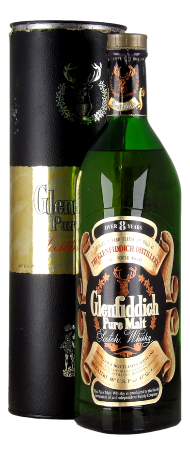 Glenfiddich Pure Malt Scotch Whisky 86 US Proof - 43 Gay Lussac (1x 1L)