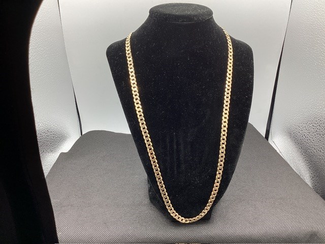 1 x Stamped 9ct Yellow Gold, Chain Necklet