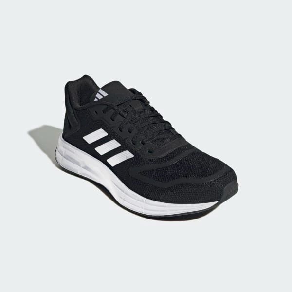 ADIDAS Men's Duramo 10 Shoes, Size US10, Black/White, GW8336