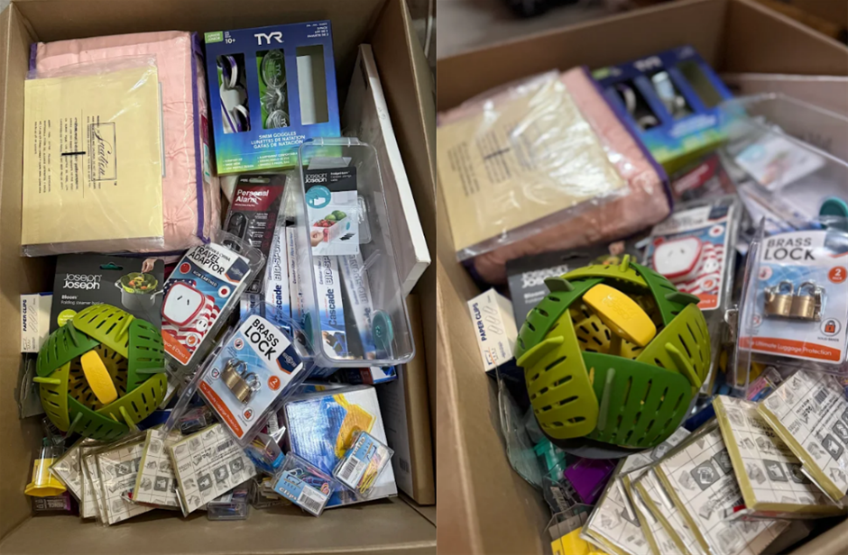 Surprise Box filled with everyday essentials & fun finds - from travel acce