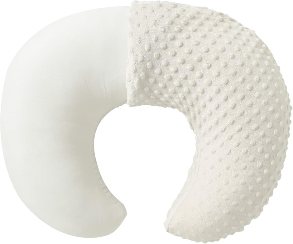 AULLAR Nursing Pillow and Positioner with Cover for Breastfeeding and Bottl