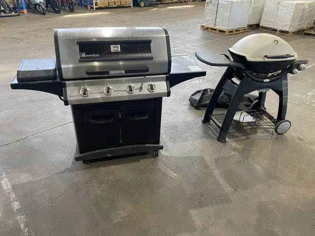 <p>Everdure Flinders BBQ & a Webber Q BBQ</p>