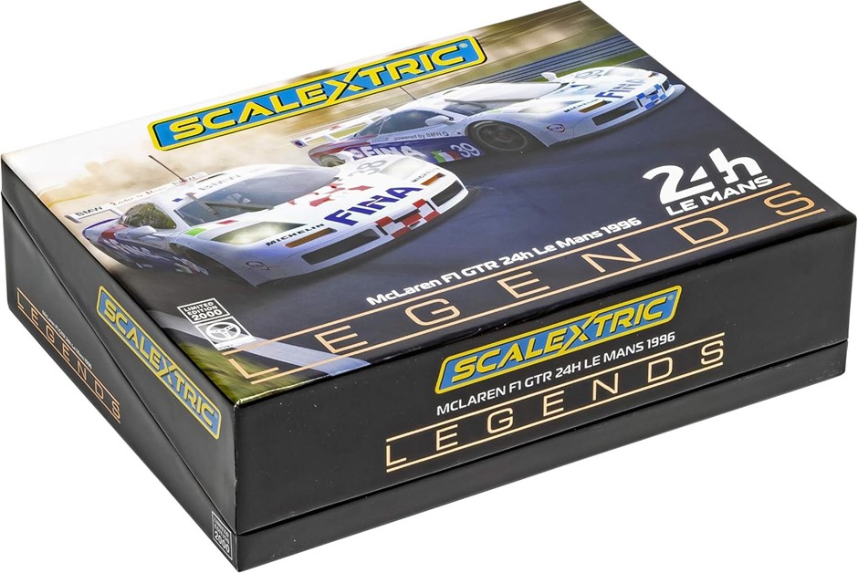 SCALEXTRIC McLaren F1 GTR, Le Mans 1996 Twin Pack 1:32, Limited Slot Race C