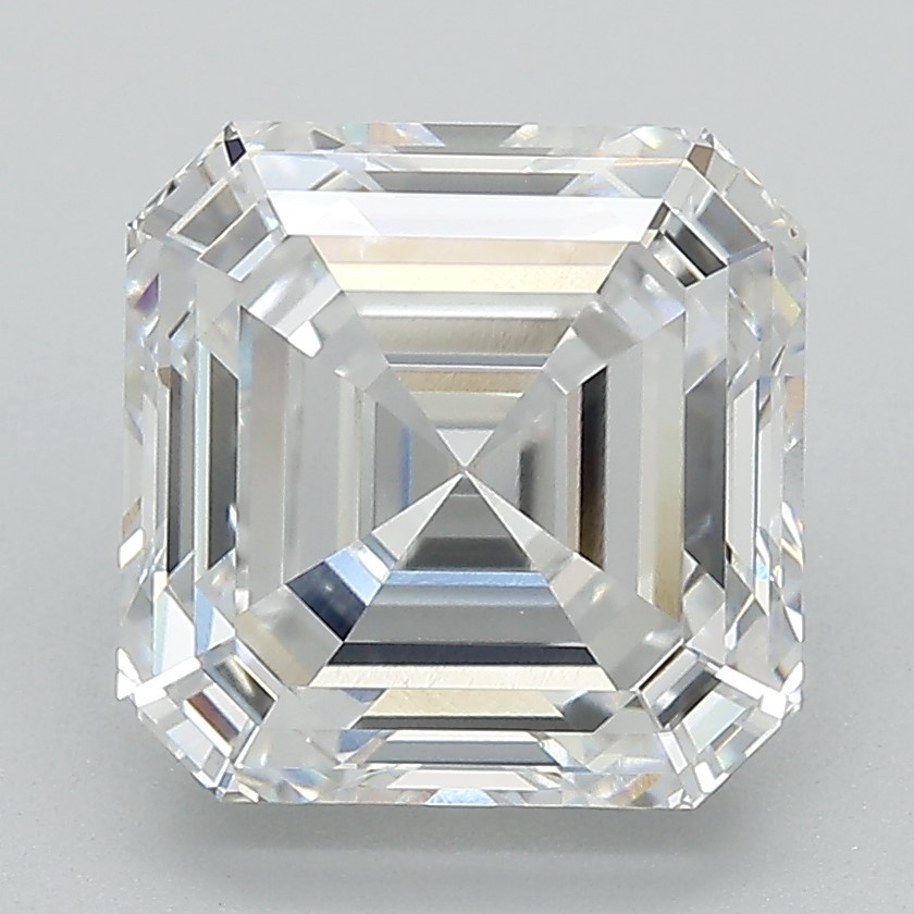 5.21 Carat Asscher Cut Diamond G/VVS2